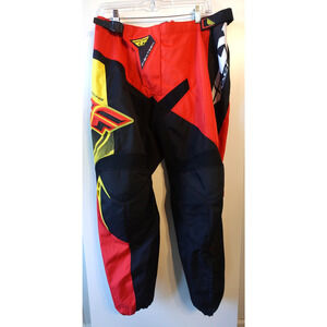 Fly Racing F-16 Motocross Pants Mens 38 Off Road MX ATV Protective Riding Gear